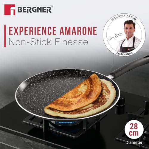 Image 2 of BERGNER Amarone 28cm Non-Stick Dosa Tawa