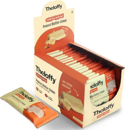 Image 1 of Default Title for the product THELOFFY Premium Peanut Butter Chikki Pack of 30 Pcs (24g Each)