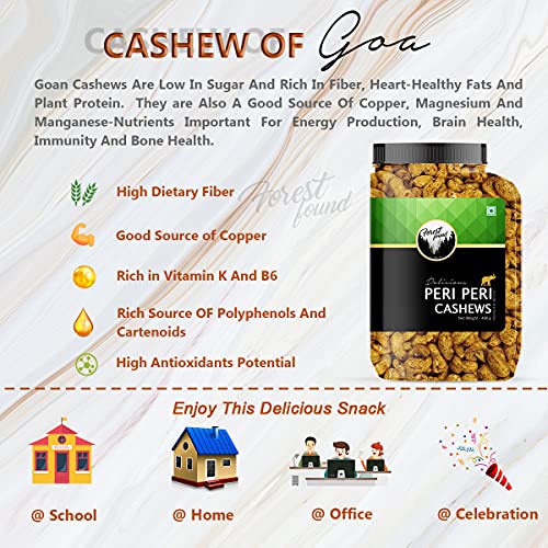 Image 6 of Forest Found Peri Peri Roasted Cashews 400g