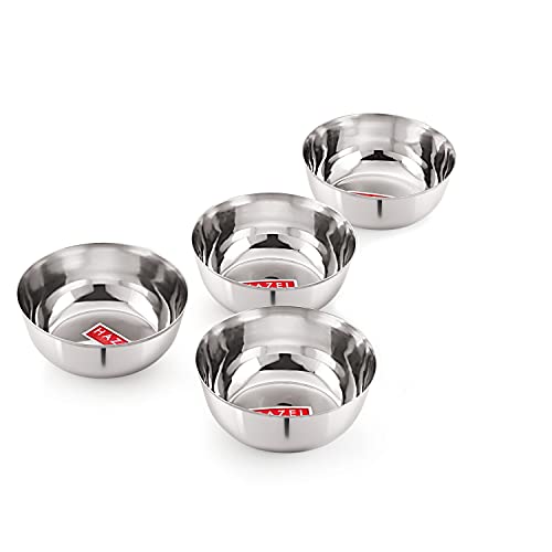 Image 3 of 4 / 1350 ML, Set of 4 for the product HAZEL Stainless Steel Bowl
