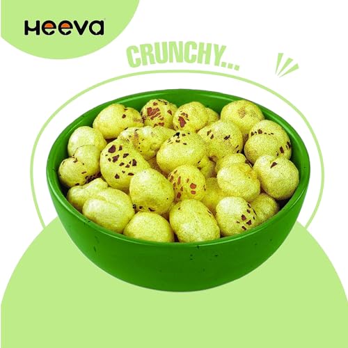 Image 4 of Heeva Roasted Makhana Foxnut Pudina Flavour 100g Pack of 3