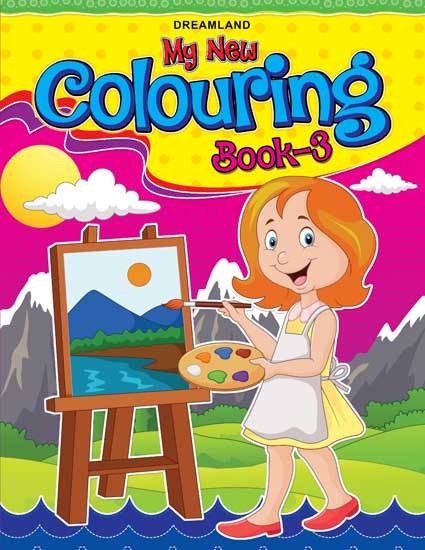 Image 1 of Paperback for the product Dreamland My New Colouring Book - 3