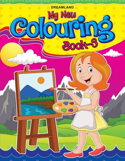 Image 1 of Paperback for the product Dreamland My New Colouring Book - 3