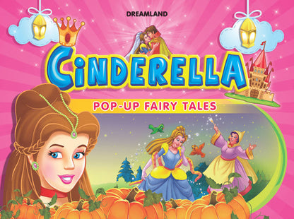 Image 1 of Board Book for the product Dreamland Pop-Up Fairy Tales - Cindrella