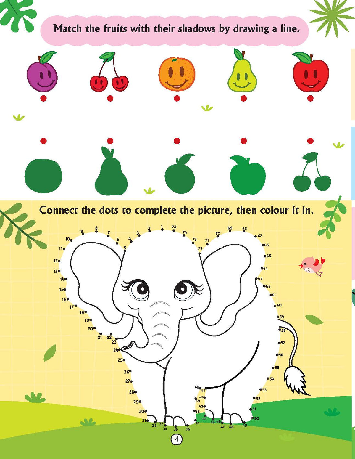 Image 7 of Dreamland Publications Brain Train Activity Book for Kids Age 3+ - With Colouring Pages, Mazes, Puzzles and Word searches Activities
