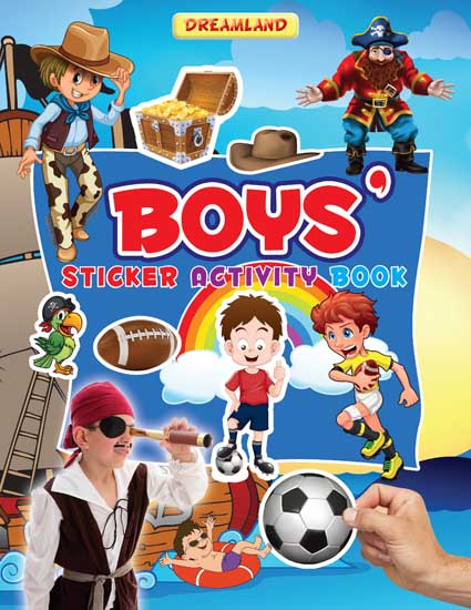 Image 1 of Paperback for the product Dreamland Sticker Activity Book - Boys
