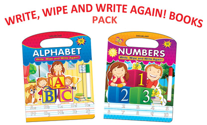 Image 1 of Paperback for the product Dreamland Write and Wipe Books- Pack (2 Titles)
