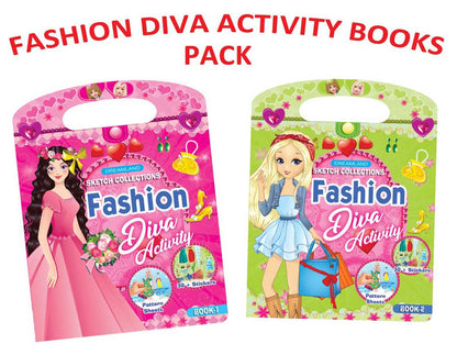 Image 1 of Paperback for the product Dreamland Fashion Diva Activity Pack (2 Titles)