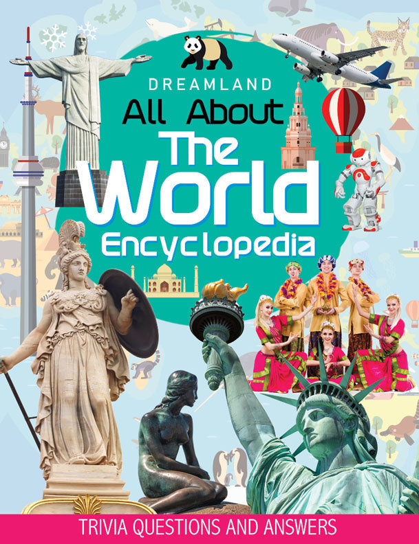 Image 1 of Paperback for the product Dreamland The World Encyclopedia for Children Age 5 - 15 Years- All About Trivia Questions and Answers