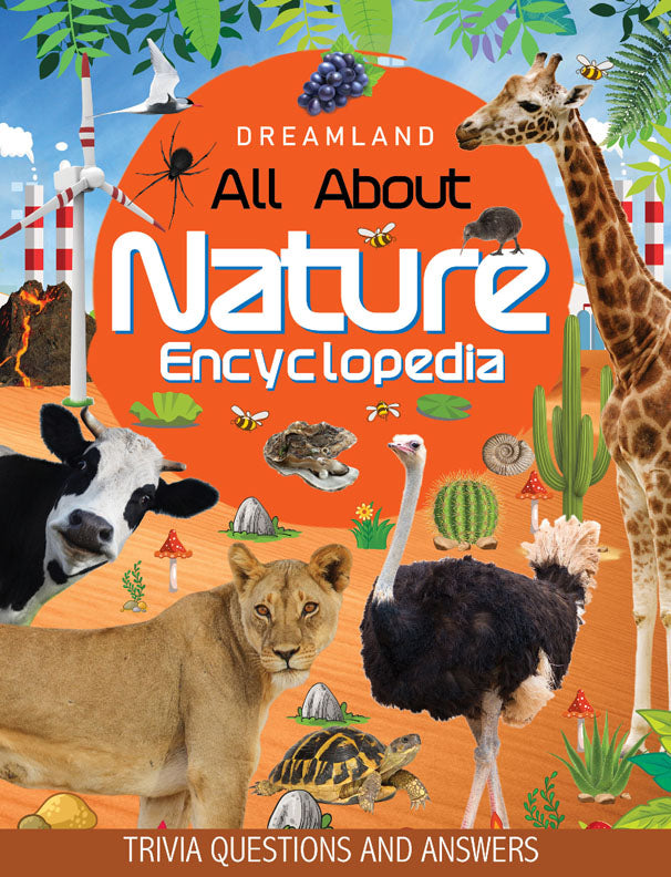Image 1 of Paperback for the product Dreamland Nature Encyclopedia for Children Age 5 - 15 Years- All About Trivia Questions and Answers