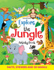 Image 1 of Paperback for the product Dreamland Explore the Jungle Activity Book with Stickers and 3D Models