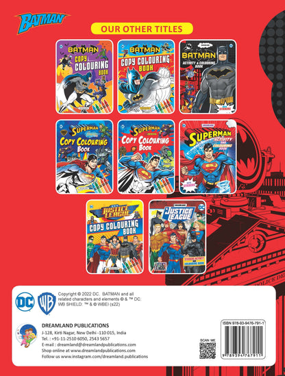 Image 2 of Dreamland Batman Activity and Colouring Book
