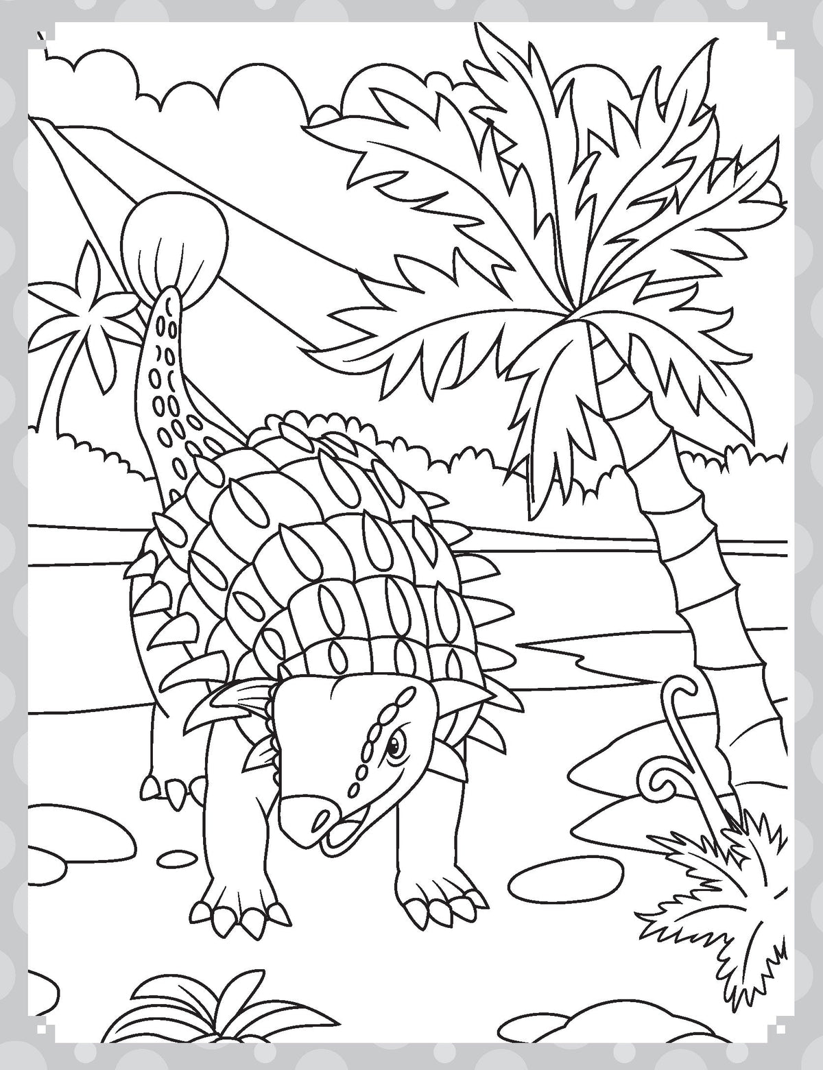 Image 5 of Dreamland Publications My Ultimate Dinosaurs Colouring Fun Book with Free Crayons : Children's Colouring Book