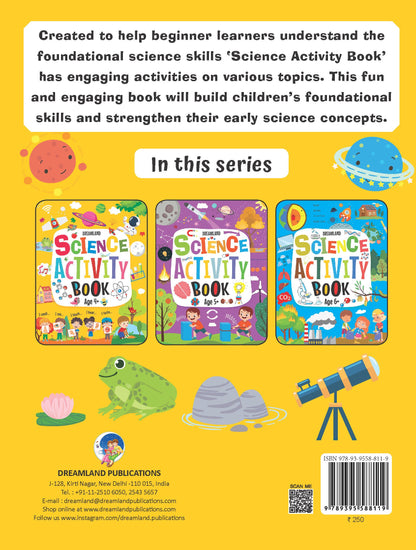 Image 10 of Dreamland Publications Science Activity Book Age 4+ : Children's Interactive & Activity Book