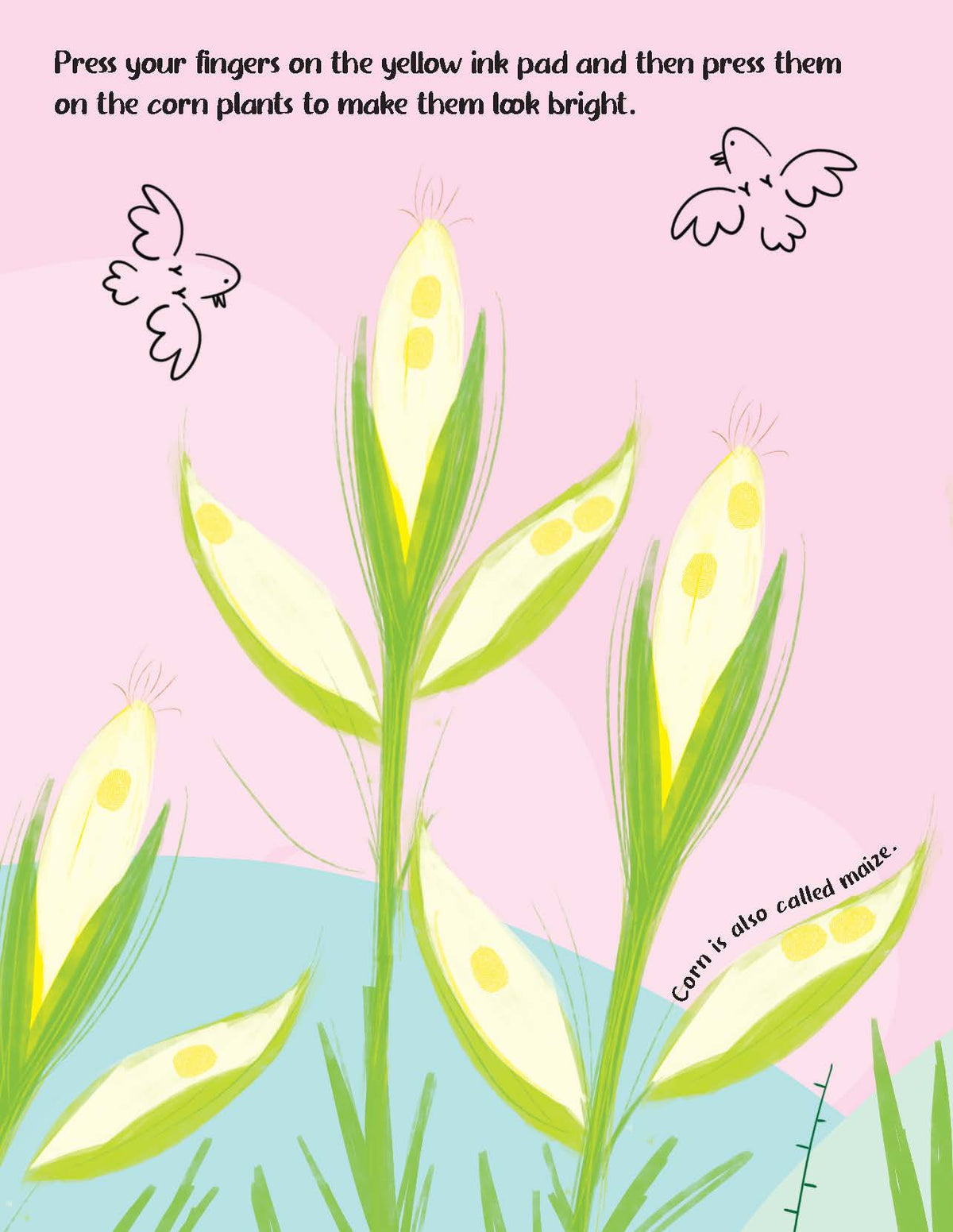 Image 7 of Dreamland Publications Fingerprint Art Activity Book for Children - Farm with Thumbprint Gadget