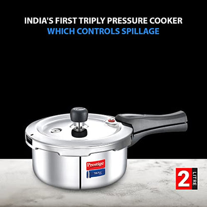Image 3 of Prestige 2 Litre Triply Svachh Outerlid Pressure Cooker