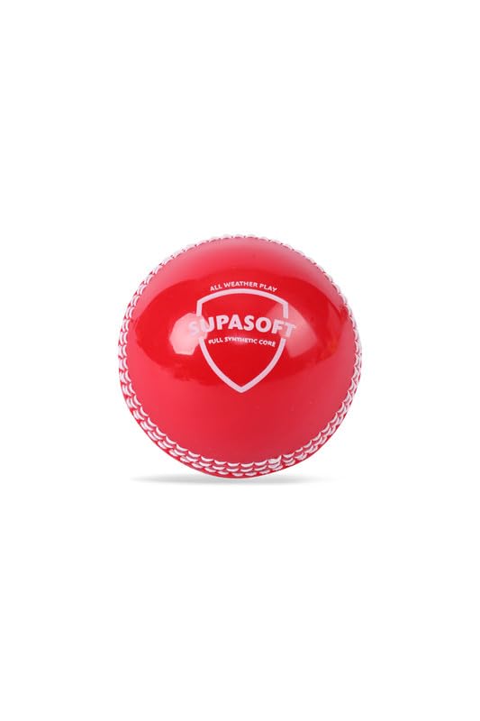 Image 1 of Default Title for the product SG Cricket Balls SupaSoft Red
