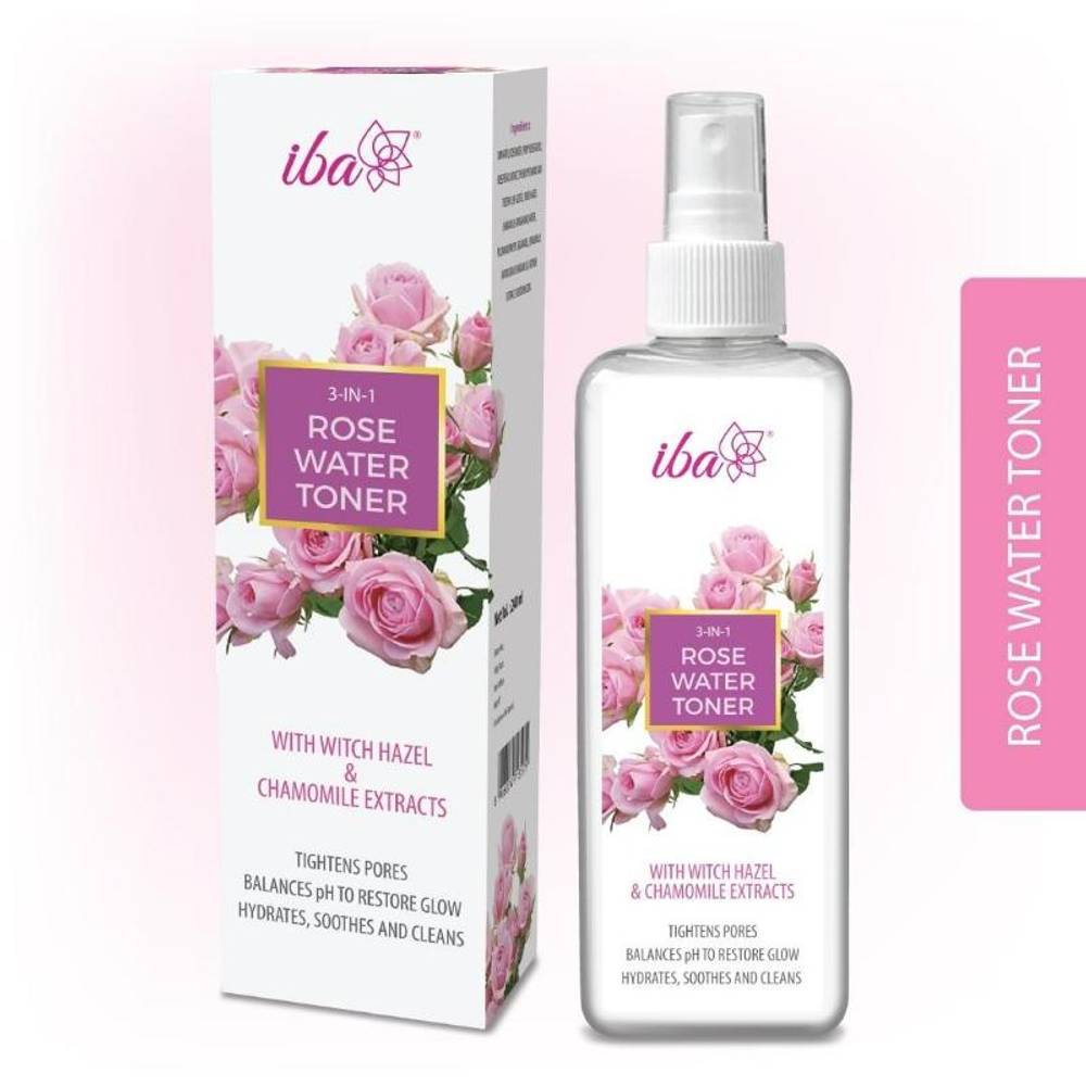 Image 1 of 240ml for the product Iba 3-In-1 Rose Water Toner