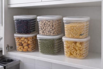 Image 7 of HomeWiz Fridge Storage Containers 3500ml 6-Grid