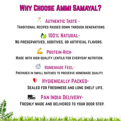 Image 7 of Ammi Samayal Home Made Curry Leaf Idli Dosa Podi Powder Chutney 200g Pack