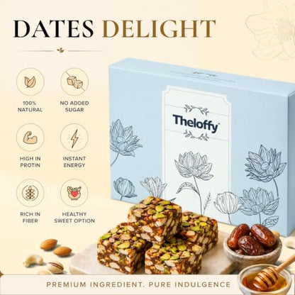 Image 3 of THELOFFY Dates Delight Premium Dates & Dry Fruit Sweet 200 GM