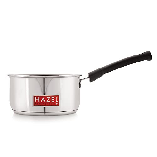 Image 6 of HAZEL Induction Bottom Sauce Pan Stainless Steel 1250 ML