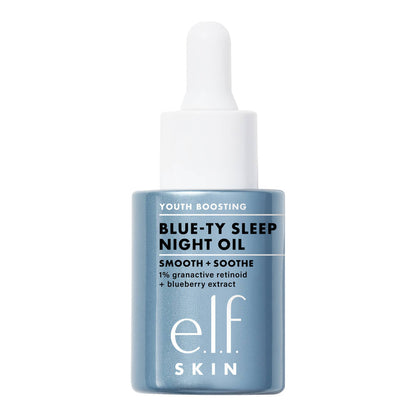 Image 1 of 30ml for the product e.l.f. Cosmetics Youth Boosting Blue-Ty Sleep Night Oil