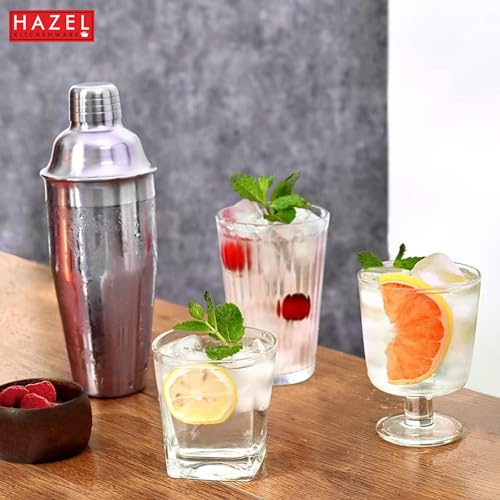 Image 7 of HAZEL Stainless Steel Cocktail Drink Shaker 800 ml