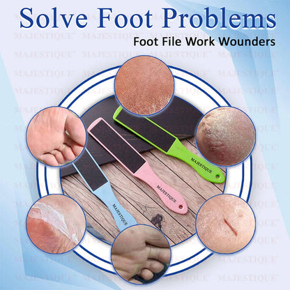 Image 7 of Majestique Double-Sided Foot File for Callus Removal, Smooth Feet
