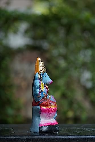 Image 3 of Breeze Handicrafts Paper Mache GOLU Doll Varahi Amman Statue for bommala koluvu navaratri Gift dasara Doll 10 inches