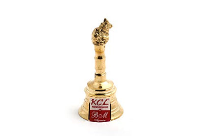 Image 1 of Default Title for the product KCL Brass Nandi Pooja Bell - Pack of 1