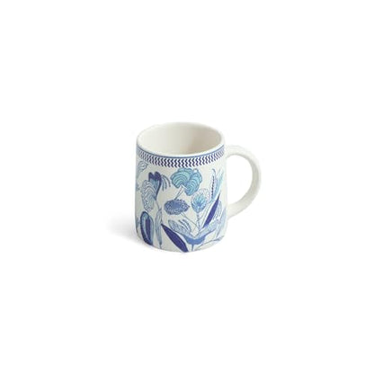 Image 4 of ExclusiveLane Floral Bliss Ceramic Coffee Mugs Set of 2 (300 ml)