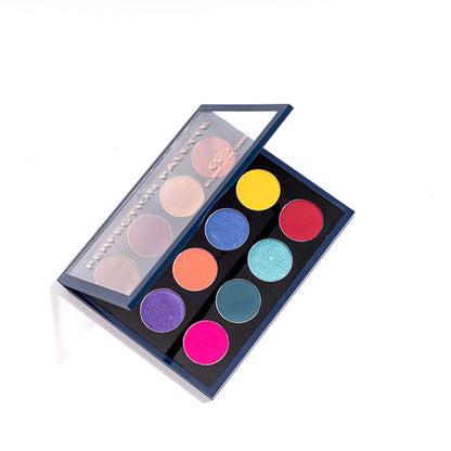 Image 2 of Europe Girl 12 Colour Eyeshadow Perfection Palette - Gems