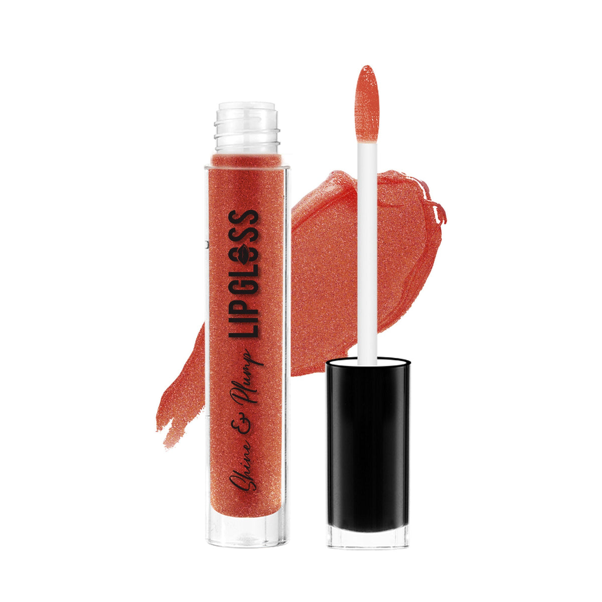 Image 1 of 8 ml / Pack of 1 for the product Swiss Beauty Shine & Plump Lipgloss - 6 Wine it up