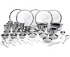 Image 1 of Default Title for the product LiMETRO STEEL Stainless Steel Dinner Set for 6 Persons