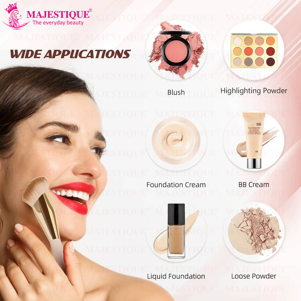Image 5 of Majestique Premium Angular Makeup Brushes Set