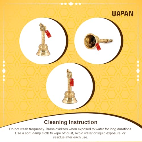 Image 6 of Uapan Nandi Brass Pooja Bell