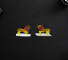 Image 1 of Default Title for the product Dista Silvers Pair Lion 14 Grams