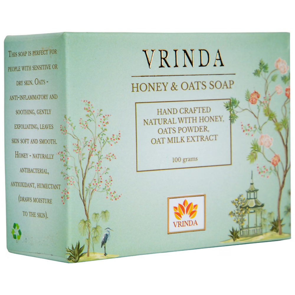 Image 2 of Vrinda Honey & Oats Soap