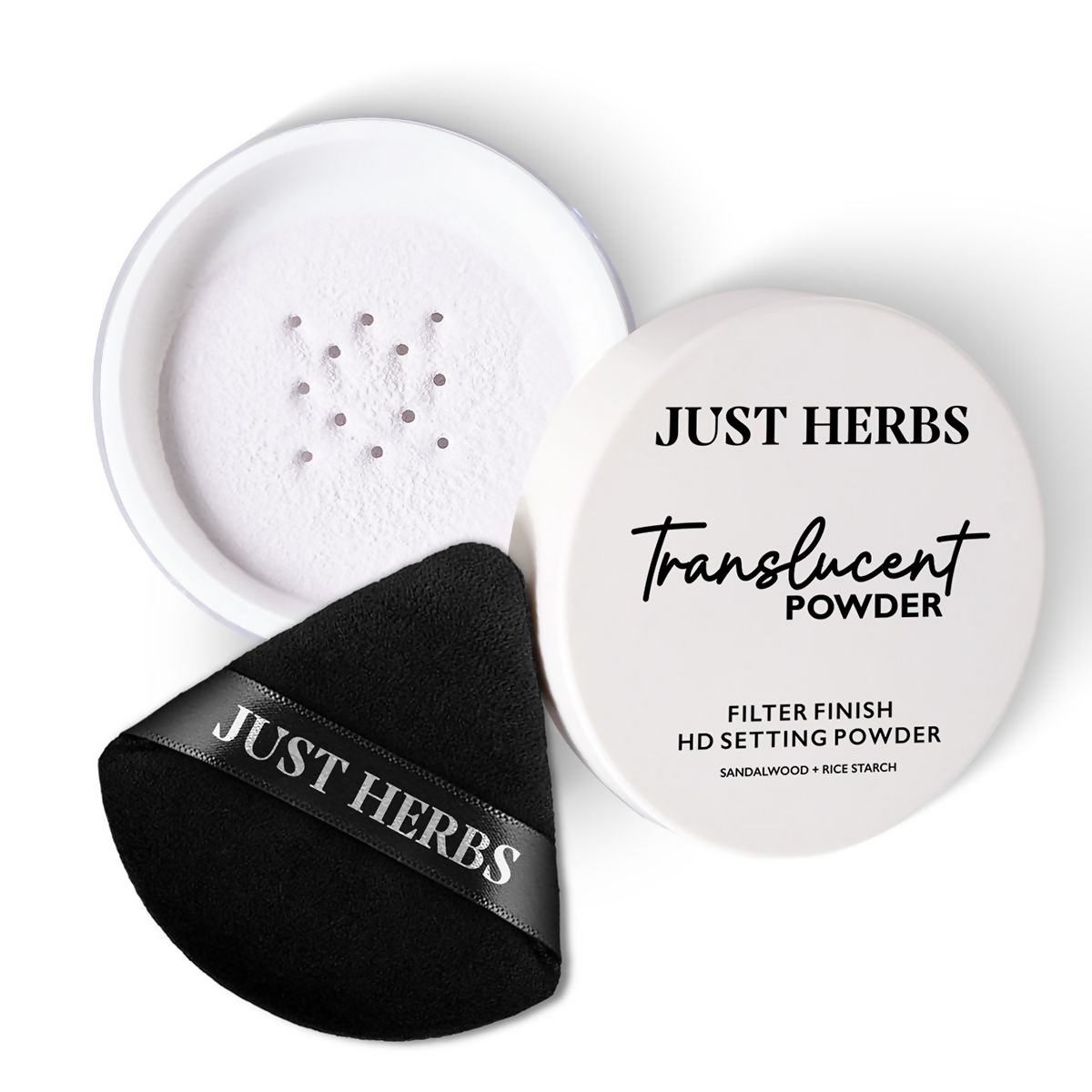 Image 1 of Just Herbs HD Setting Loose Powder - Translucent