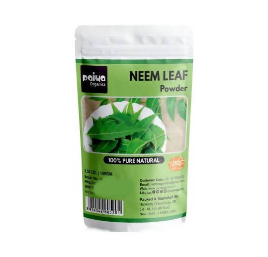 Image 1 of 100 gm for the product Paiya Organics Neem Leaf Powder