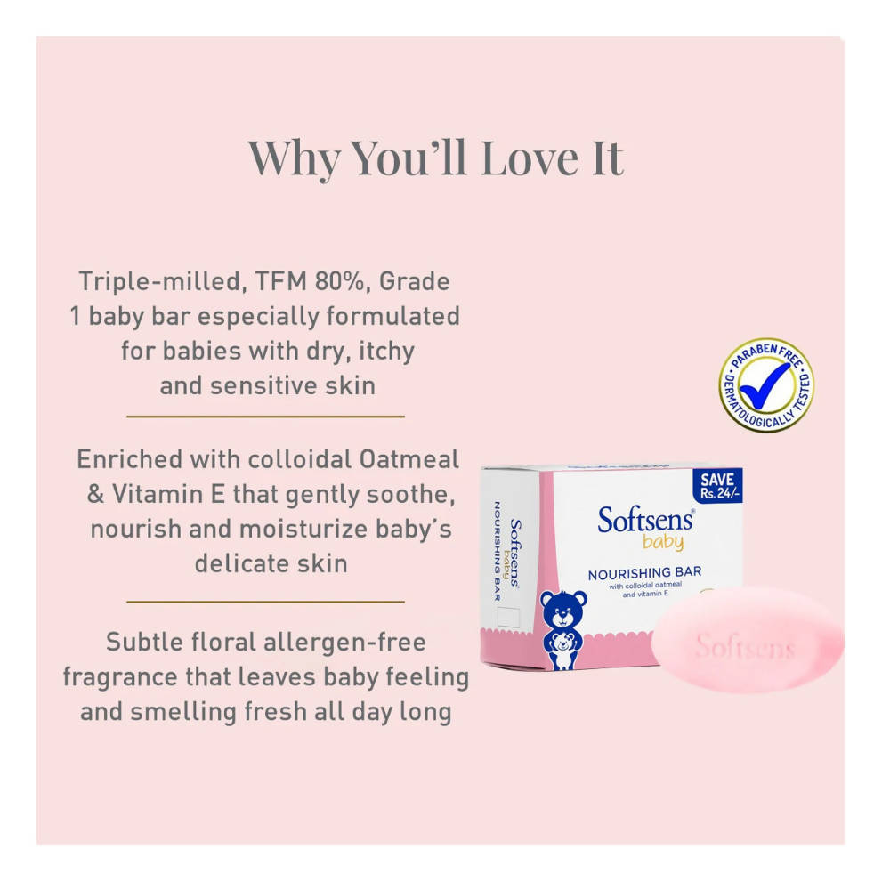 Image 3 of Softsens Baby Nourishing Bar Soap