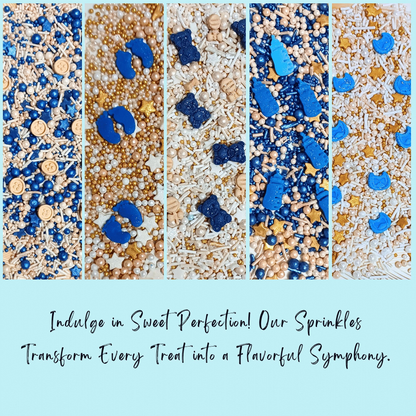 Image 6 of Confect Boys Baby Shower Sprinkles | Gender Reveal Sprinkles | Edible Sprinkles