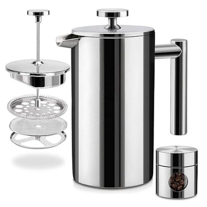 Image 1 of Default Title for the product Supvox French Press Coffee Maker 600ml