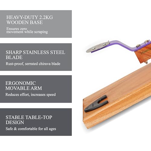 Image 12 of Homizen Coconut Scraper Table Top Chirava