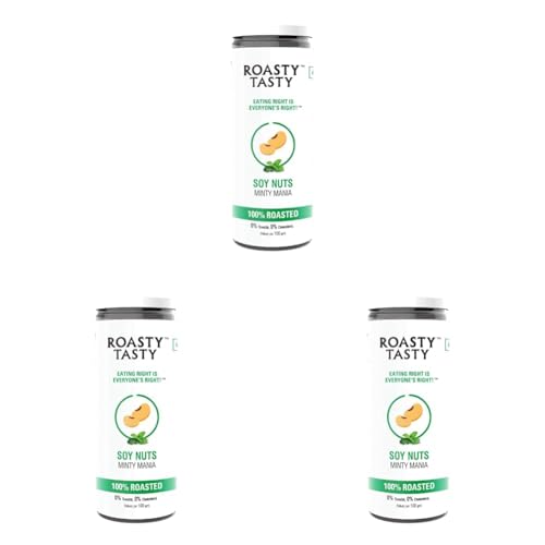 Image 1 of Default Title for the product Roasty Tasty Roasted SOY Nuts Snacks Minty Mania Flavor 150g