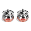 Image 1 of Default Title for the product Sumeet Stainless Steel Traditional Ghee Pot 300ml - 2 Piece