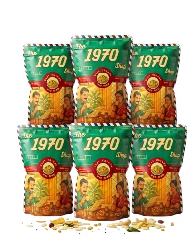 Image 3 of 125g (Pack of 6) for the product The 1970 Shop Diet Chiwda Healthy Namkeen Snack