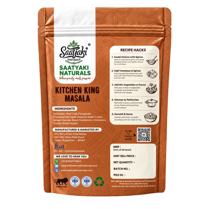 Image 6 of SAATYAKI NATURALS Kitchen King Masala