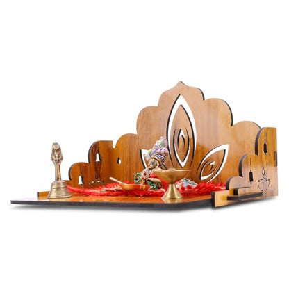 Image 8 of Small-4 for the product Sehaz Artworks Pooja Mandir for Home